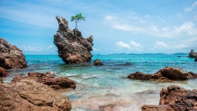Rocks in the sea